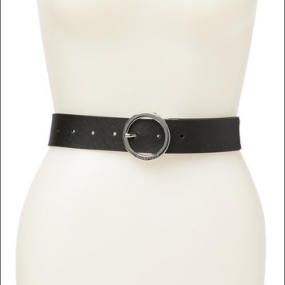 Michael Kors Leather Reversible Logo Belt